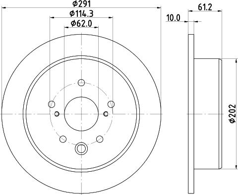 Pagid 54798 - Discofreno autozon.pro