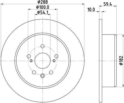 Pagid 54792 - Discofreno autozon.pro