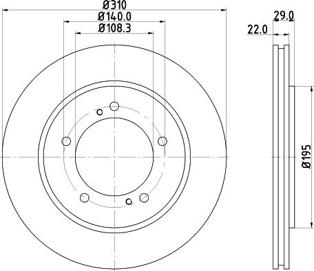 Pagid 54705 - Discofreno autozon.pro