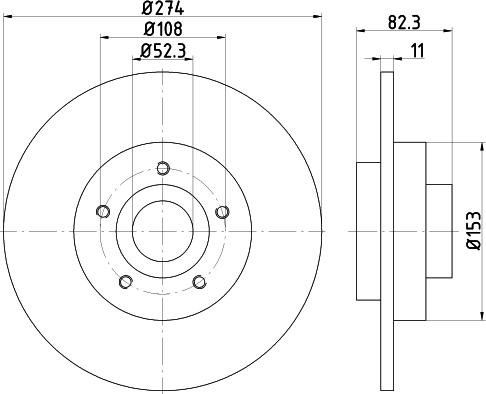 Pagid 54714 - Discofreno autozon.pro