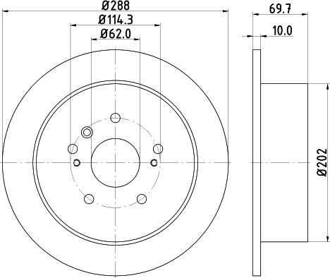 Pagid 54716 - Discofreno autozon.pro