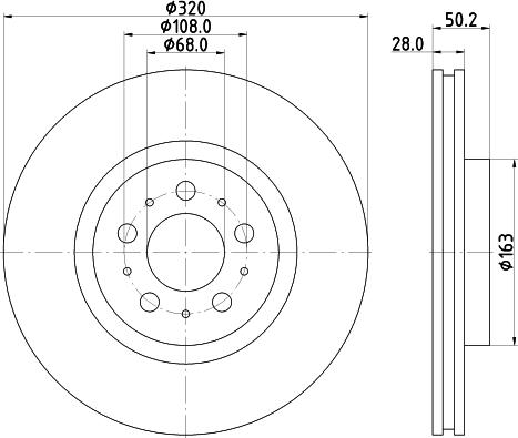 Pagid 54782 - Discofreno autozon.pro