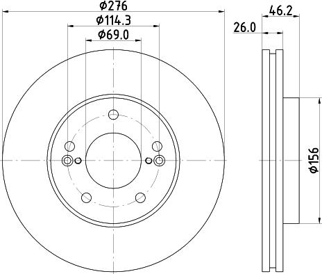 Pagid 54732 - Discofreno autozon.pro