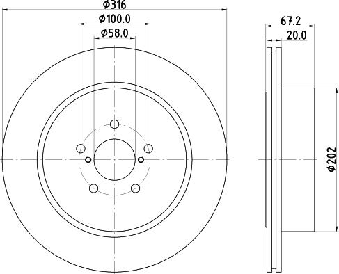 Pagid 54737 - Discofreno autozon.pro