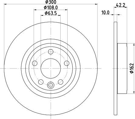 Pagid 55938 - Discofreno autozon.pro