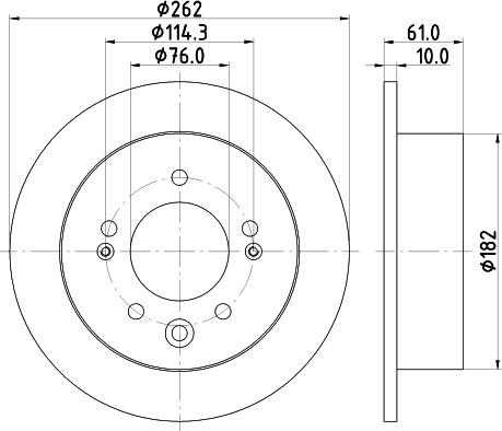 Pagid 55408 - Discofreno autozon.pro