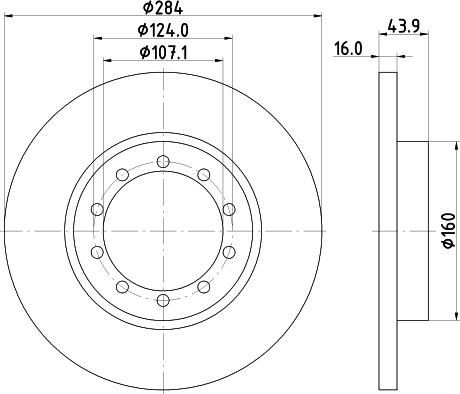 Pagid 55425 - Discofreno autozon.pro