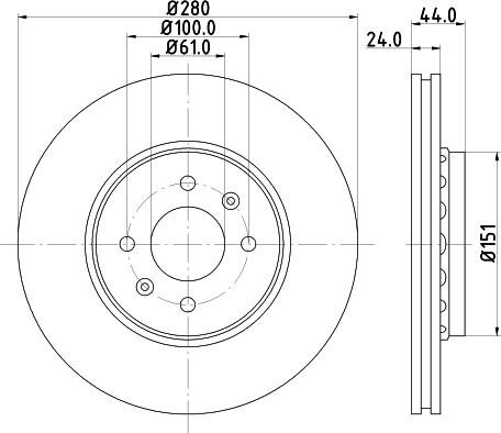 Pagid 55546 - Discofreno autozon.pro