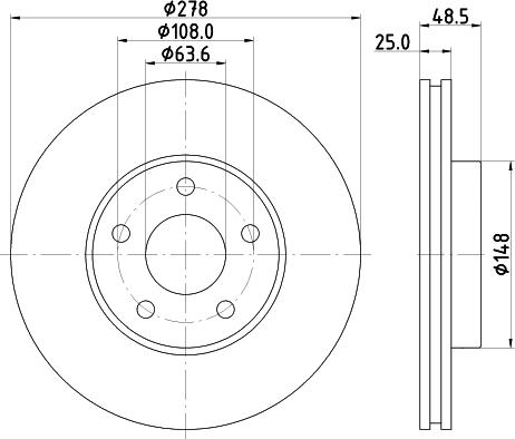 Pagid 55555 - Discofreno autozon.pro