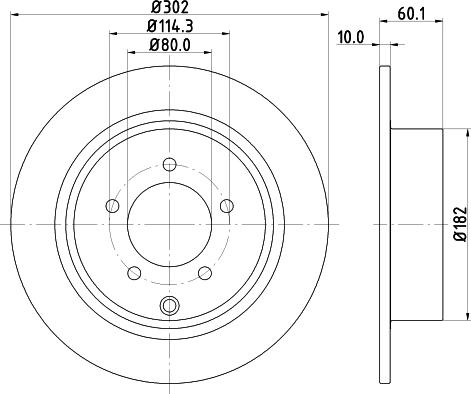 Pagid 55551 - Discofreno autozon.pro