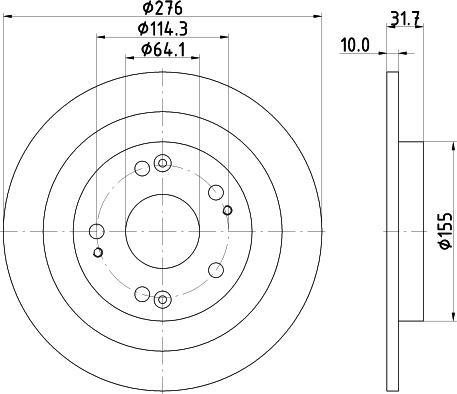 Pagid 55526 - Discofreno autozon.pro