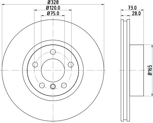 Pagid 55571 - Discofreno autozon.pro