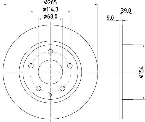 Pagid 55677 - Discofreno autozon.pro