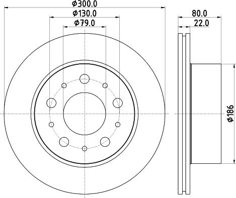 Pagid 55843 - Discofreno autozon.pro