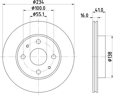 Pagid 55856 - Discofreno autozon.pro