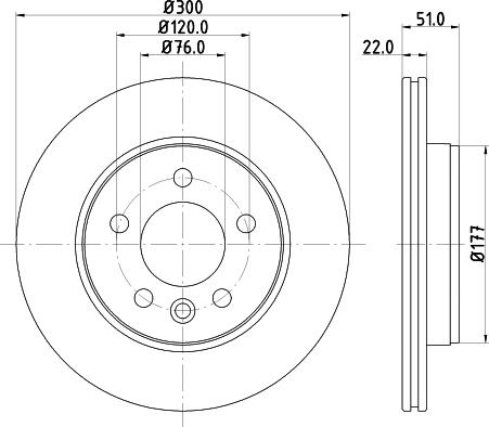 Pagid 55885 - Discofreno autozon.pro