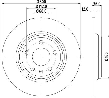 Pagid 55828 - Discofreno autozon.pro