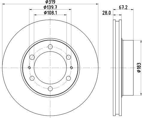 Pagid 55304 - Discofreno autozon.pro