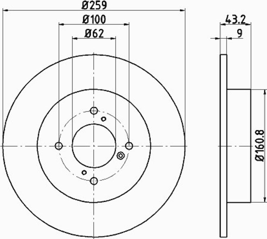 Pagid 55314PRO - Discofreno autozon.pro