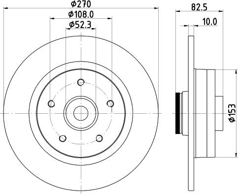 Pagid 55372 - Discofreno autozon.pro