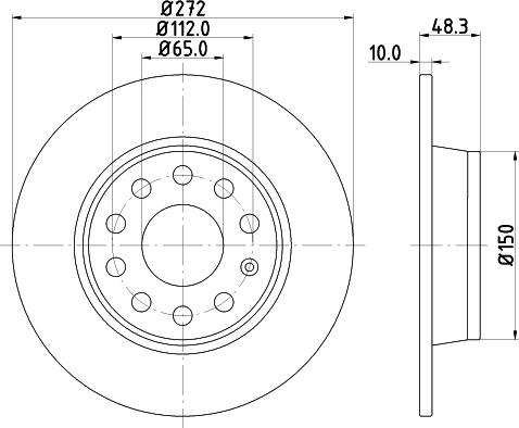 Pagid 55249 - Discofreno autozon.pro