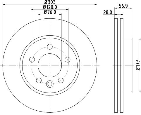 Pagid 55289 - Discofreno autozon.pro