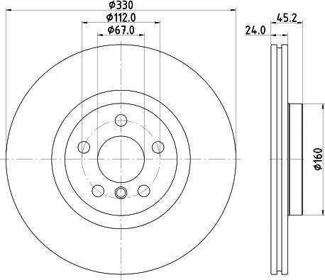 Pagid 55744 - Discofreno autozon.pro