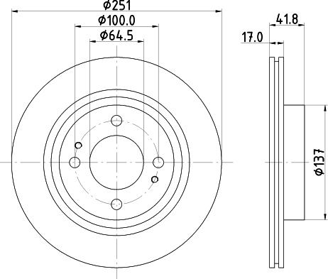 Pagid 55780 - Discofreno autozon.pro