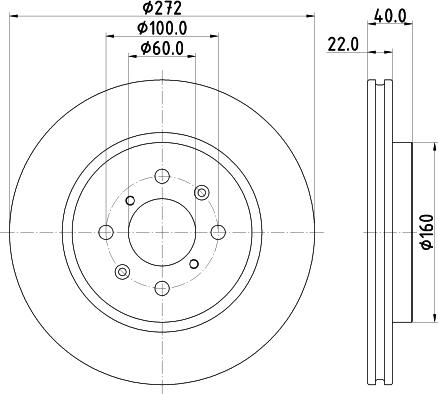 Pagid 55782 - Discofreno autozon.pro