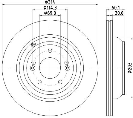 Pagid 55737 - Discofreno autozon.pro