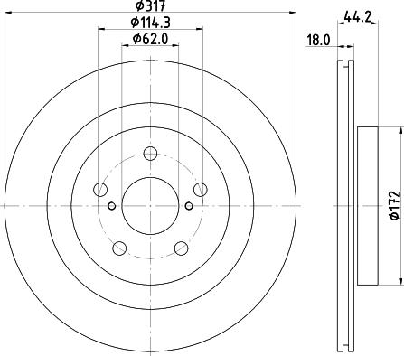 Pagid 56431 - Discofreno autozon.pro