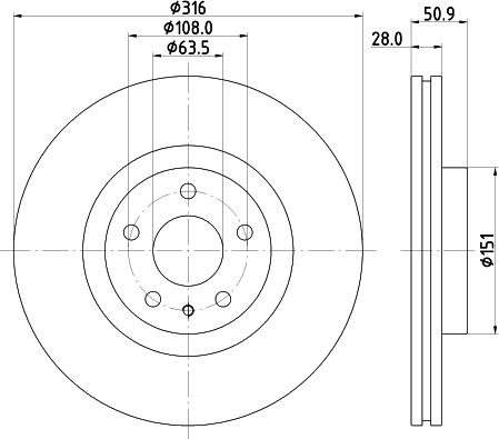 Pagid 56096 - Discofreno autozon.pro