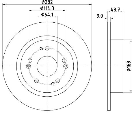 Pagid 56016 - Discofreno autozon.pro