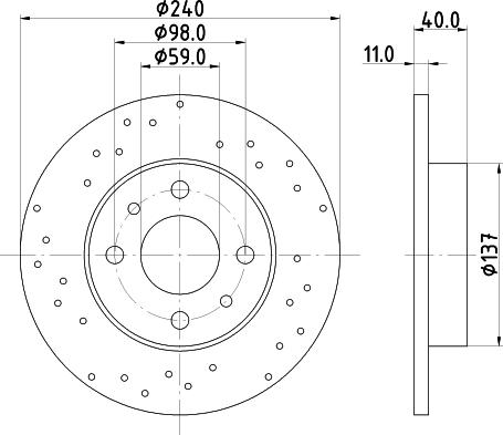 Pagid 56160 - Discofreno autozon.pro