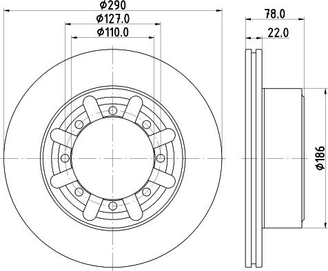 Pagid 56223 - Discofreno autozon.pro