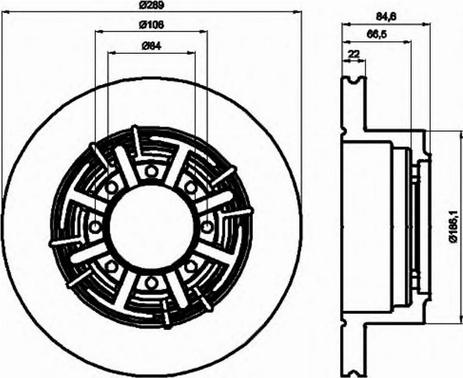 Pagid 50940PRO - Discofreno autozon.pro