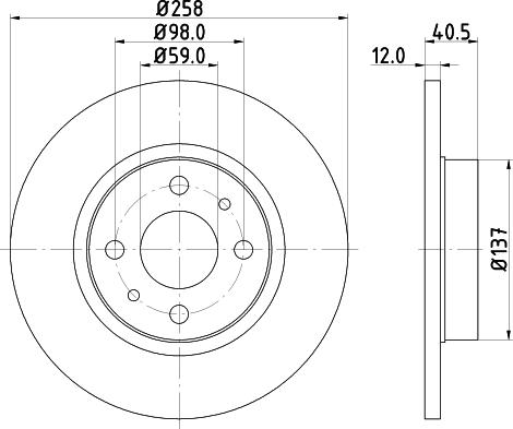 Pagid 50910 - Discofreno autozon.pro