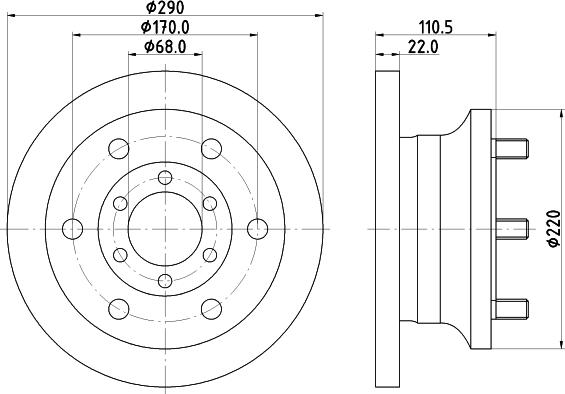 Pagid 50937 - Discofreno autozon.pro