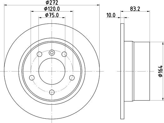 Pagid 50442 - Discofreno autozon.pro