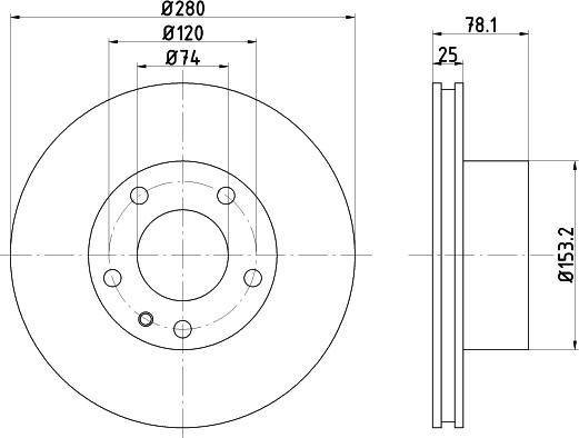 Pagid 50427 - Discofreno autozon.pro