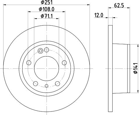 Pagid 50613 - Discofreno autozon.pro