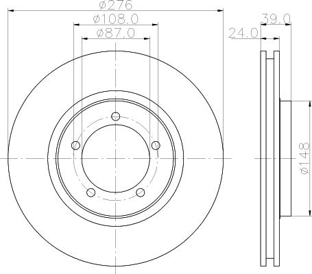 Pagid 50355 - Discofreno autozon.pro