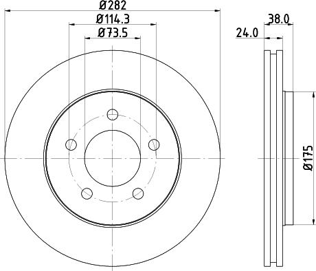 Pagid 50336 - Discofreno autozon.pro