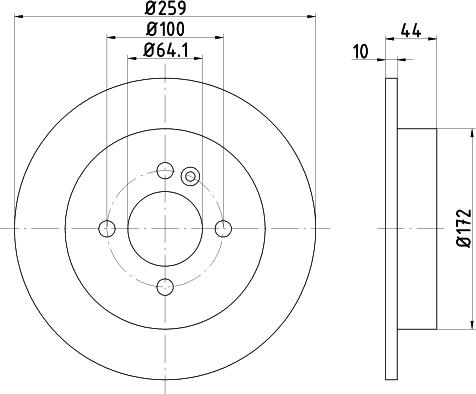 Pagid 50325 - Discofreno autozon.pro