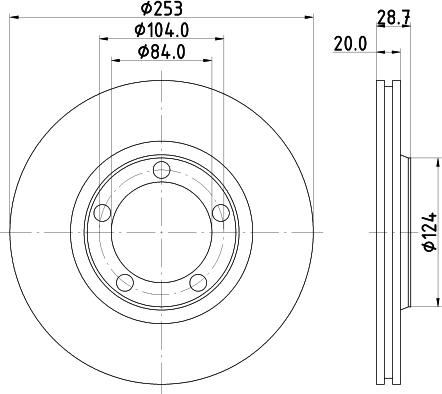 Pagid 50243 - Discofreno autozon.pro