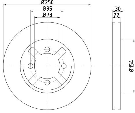 Pagid 50247 - Discofreno autozon.pro