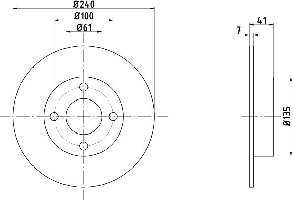 Pagid 50253 - Discofreno autozon.pro