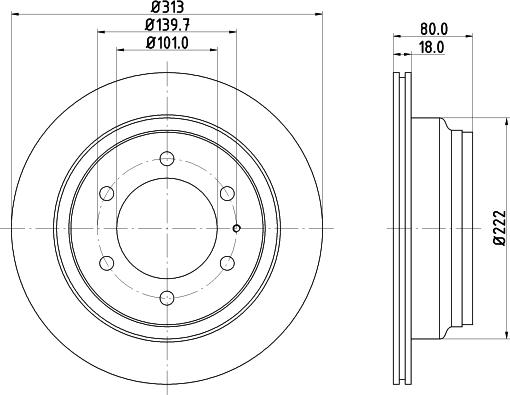 Pagid 50234 - Discofreno autozon.pro