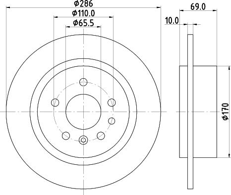 Pagid 50279 - Discofreno autozon.pro