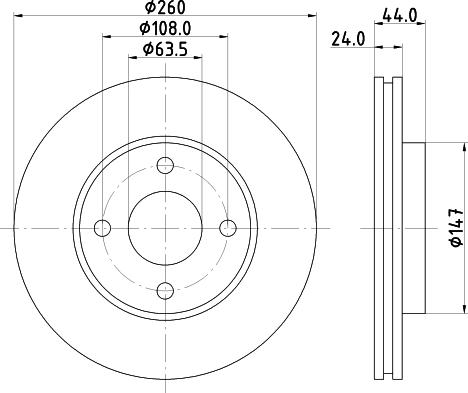 Pagid 51030 - Discofreno autozon.pro